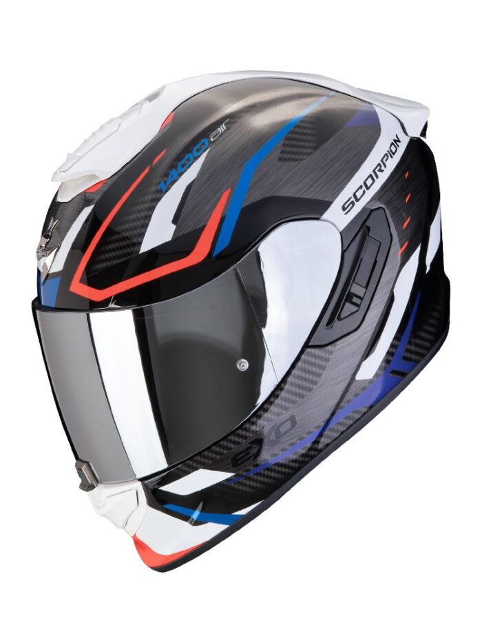 SCORPION Kask EXO-1400 EVO AIR II ACCORD Black/Blue/White