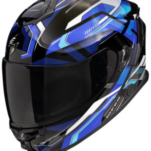 SCORPION Kask EXO-GT SP AIR AUGUSTA Black/Grey/Blue