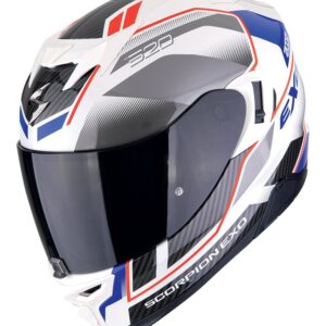 SCORPION Kask EXO-520 EVO AIR LENA Pearl White/Blue
