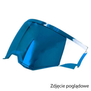 SCORPION Szyba KDF18-1 do EXO-TECH/CARBON Shield Mirror Blue