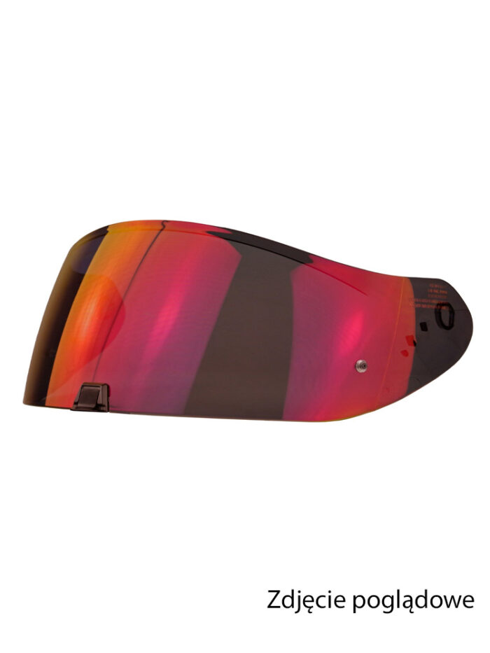 SCORPION Szyba KDF16-1 do EXO-391/520/1400/R1 AIR Shield Maxvision Ready Red
