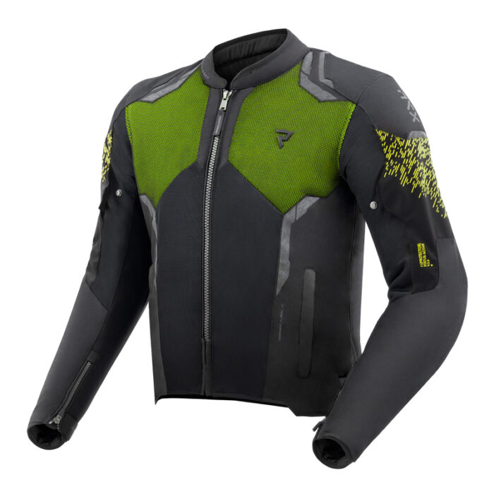 Rebelhorn Kurtka JAX Black/Fluo Yellow
