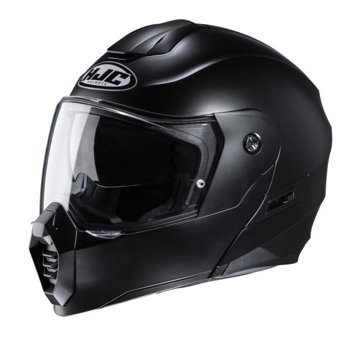 KASK HJC C80 SEMI FLAT BLACK - obrazek 2
