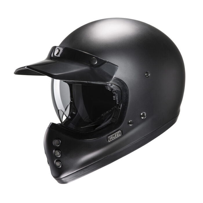 KASK HJC V60 SEMI FLAT BLACK - obrazek 2