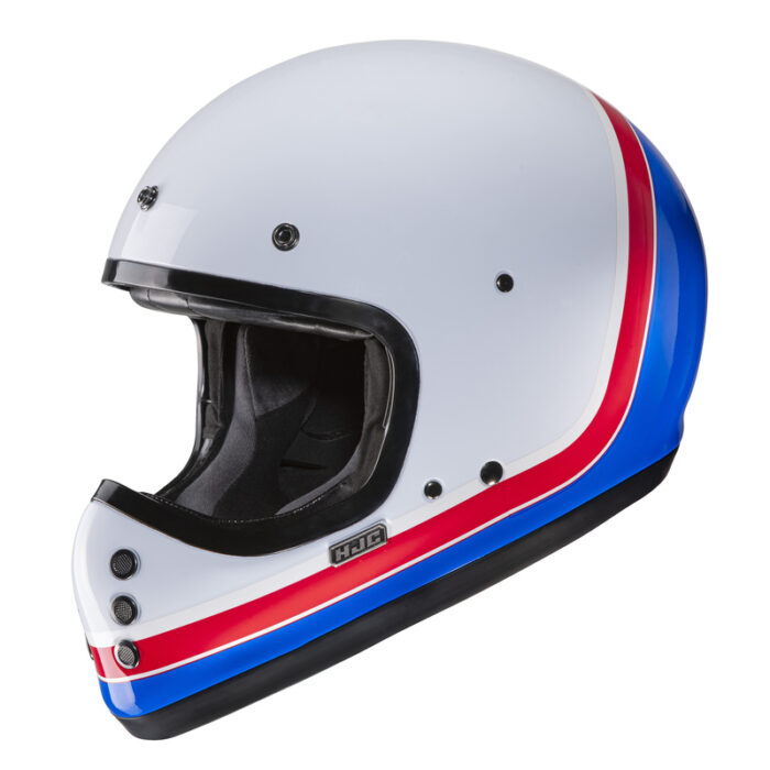 KASK HJC V60 SCOBY WHITE/RED/BLUE - obrazek 2