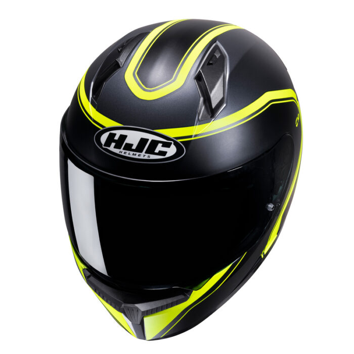 KASK HJC C10 ELIE BLACK/YELLOW - obrazek 2