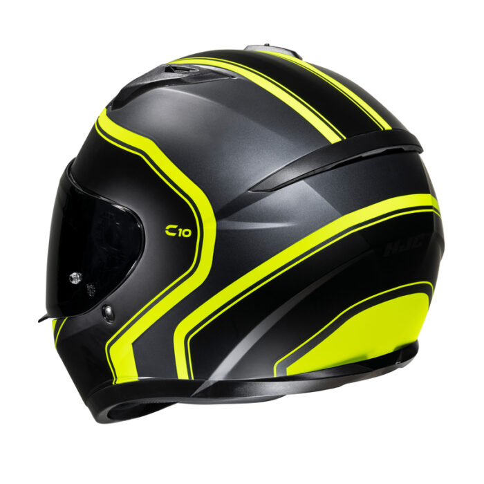 KASK HJC C10 ELIE BLACK/YELLOW - obrazek 3