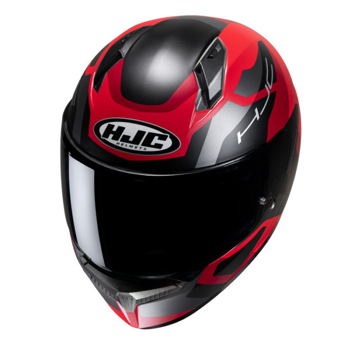 KASK HJC C10 TINS BLACK/RED - obrazek 5