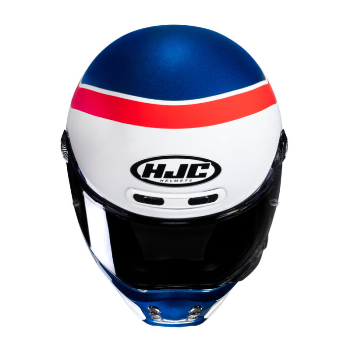 KASK HJC V10 GRAPE BLUE/RED - obrazek 2
