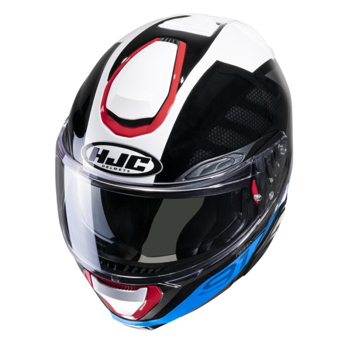 KASK HJC RPHA91 RAFINO WHITE/BLUE/RED - obrazek 2