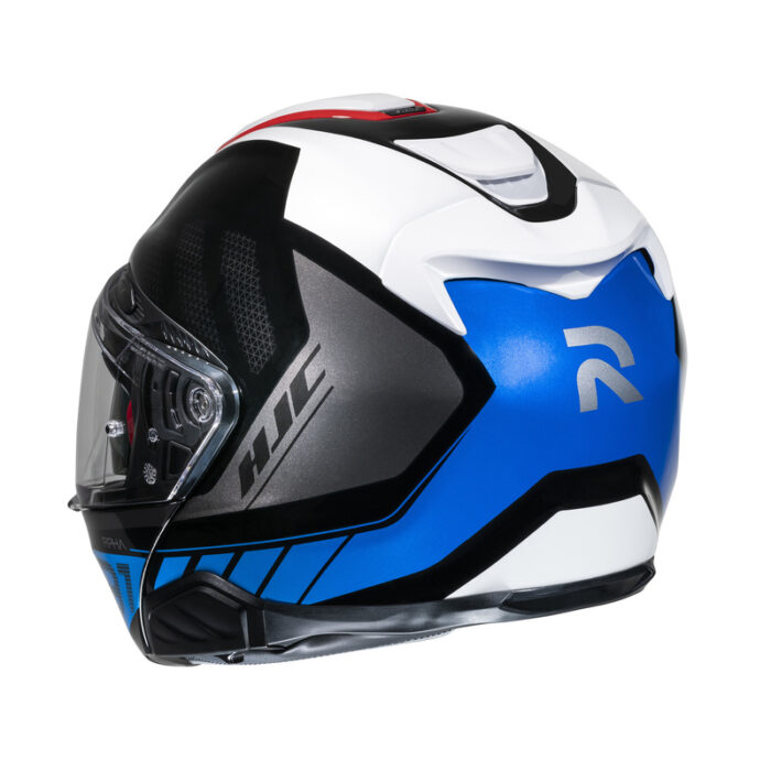 KASK HJC RPHA91 RAFINO WHITE/BLUE/RED - obrazek 3