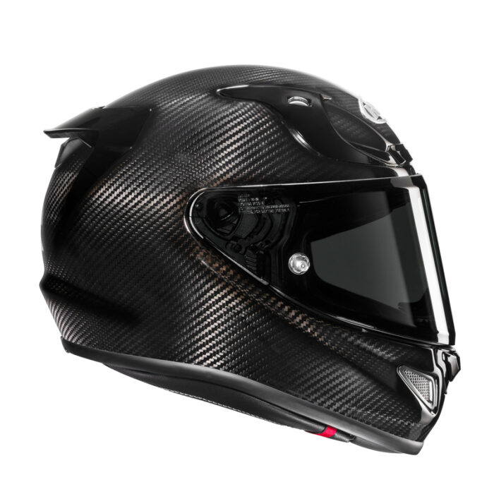 KASK HJC RPHA12 SOLID CARBON BLACK - obrazek 5