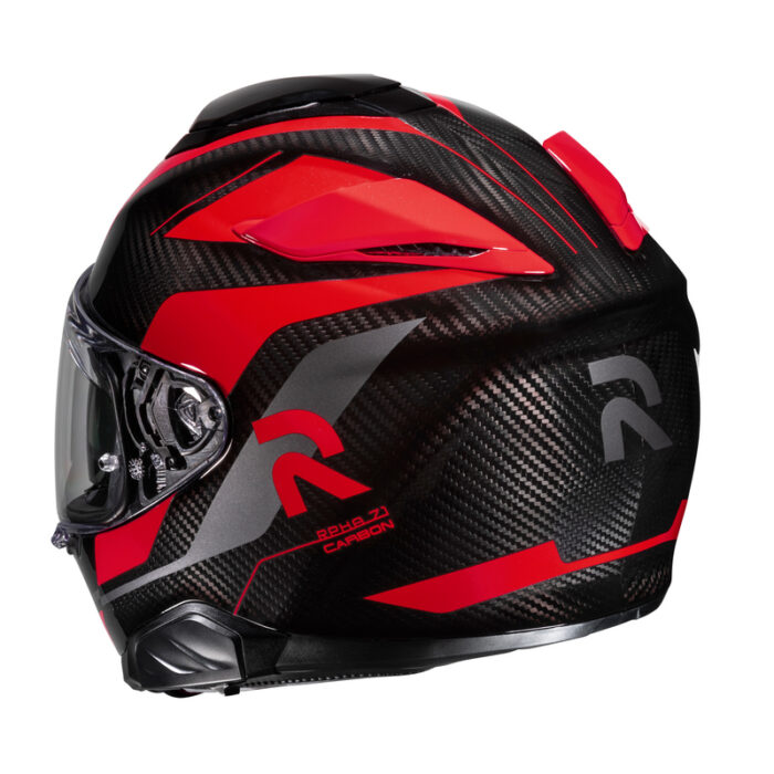 KASK HJC RPHA71 CARBON HAMIL BLACK/RED - obrazek 4