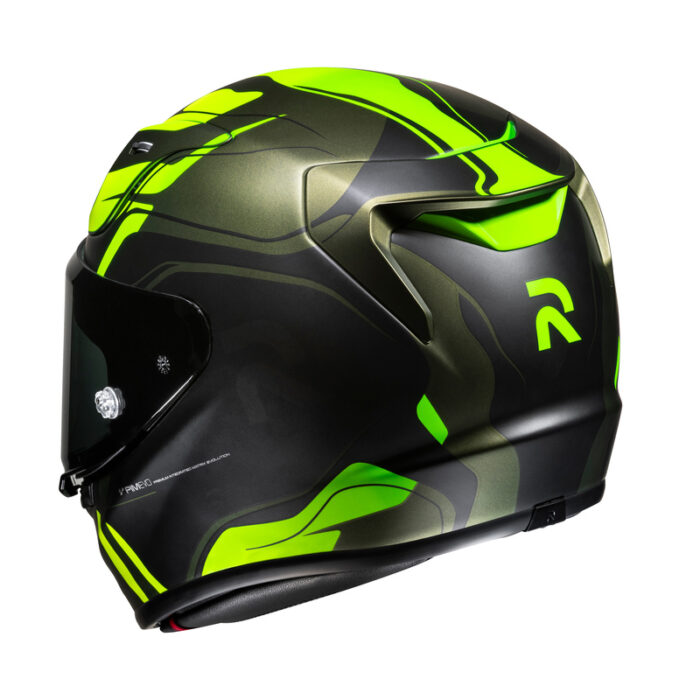 KASK HJC RPHA12 LAWIN YELLOW/BLACK - obrazek 2