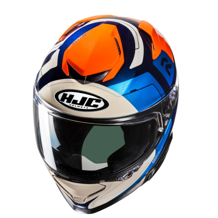 KASK HJC RPHA71 COZAD BLUE/RED - obrazek 2