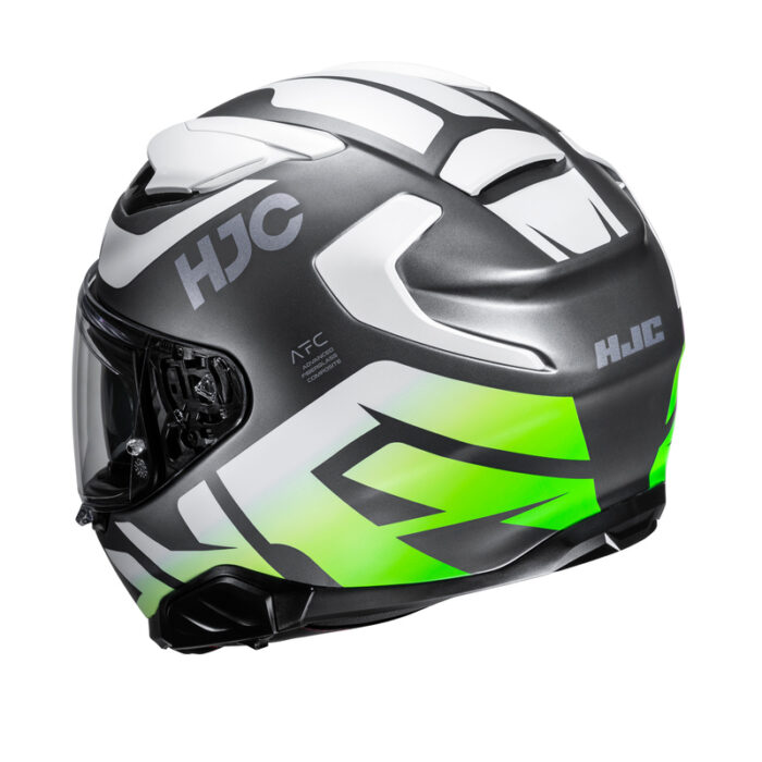 KASK HJC F71 BARD BLACK/GREY - obrazek 3