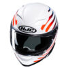 KASK HJC F71 ZEN WHITE/RED - obrazek 2