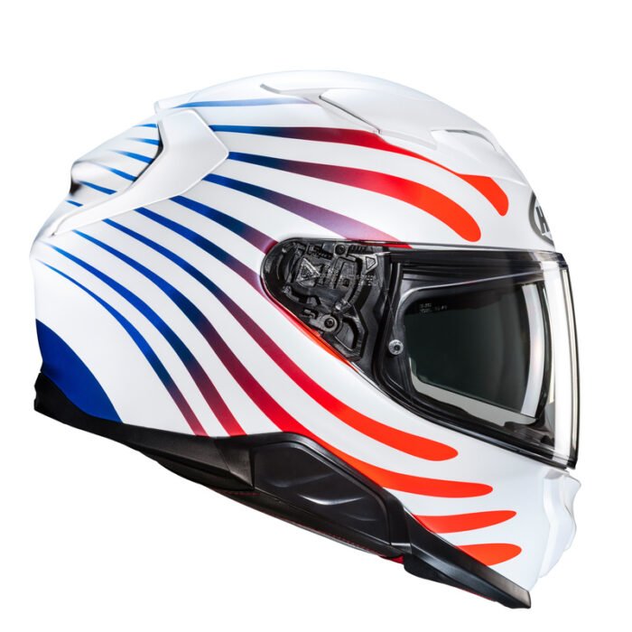 KASK HJC F71 ZEN WHITE/RED - obrazek 5