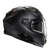 KASK HJC F71 SOLID SEMI FLAT BLACK TITANIUM - obrazek 3