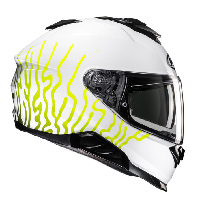 KASK HJC I71 CELOS WHITE/BLACK - obrazek 3