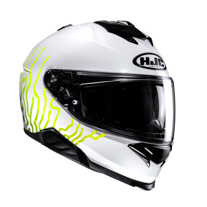 KASK HJC I71 CELOS WHITE/BLACK - obrazek 4