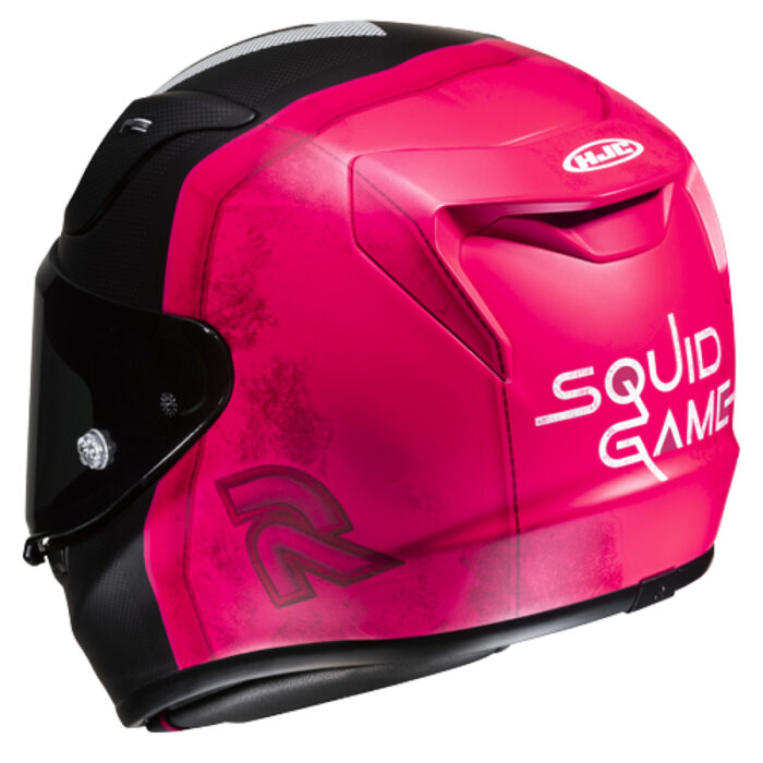 KASK HJC RPHA12 SQUID GAME NETFLIX BLACK/RED - obrazek 3