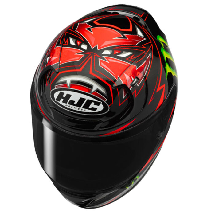 KASK HJC RPHA12 QUARTARARO REPLICA BLACK/RED - obrazek 5