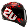 KASK HJC C10 DIABLO MASK BLACK/RED - obrazek 2