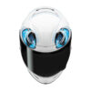 KASK HJC RPHA12 LIGHT FURY UNIVERSAL BLUE/WHITE - obrazek 4