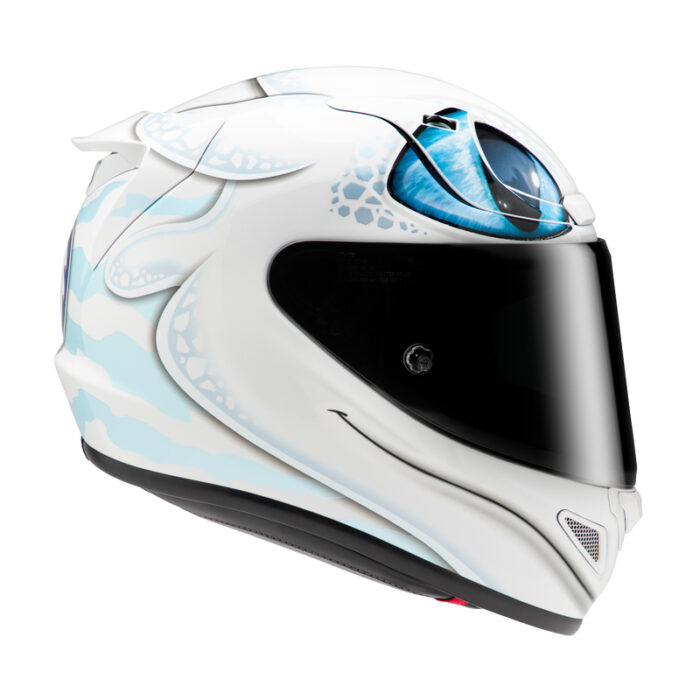 KASK HJC RPHA12 LIGHT FURY UNIVERSAL BLUE/WHITE - obrazek 2