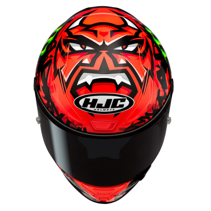KASK HJC RPHA1 QUARTARARO REPLICA II RED/BLACK - obrazek 6