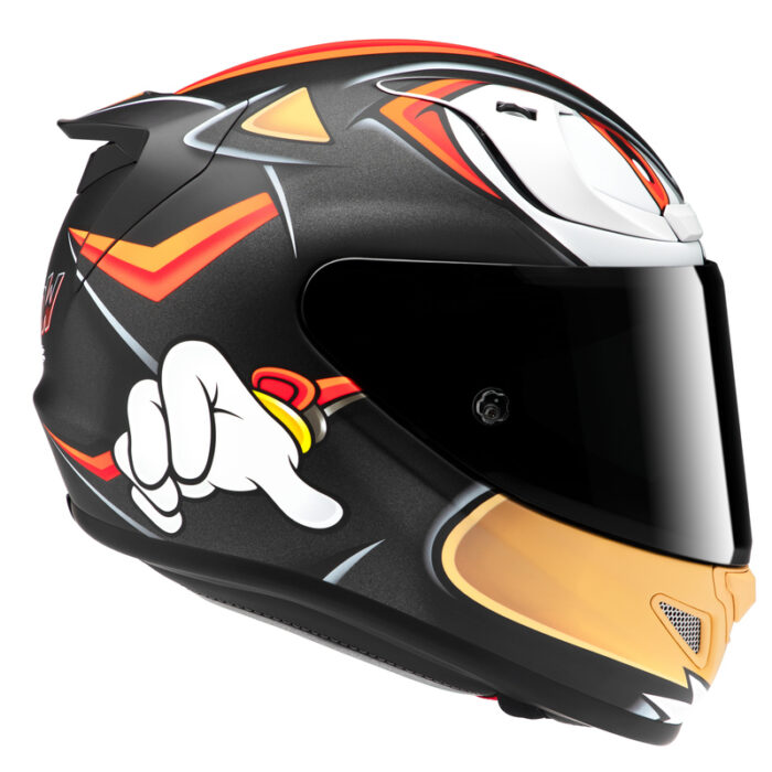 KASK HJC RPHA12 SHADOW THE HEDGEHOG - obrazek 3
