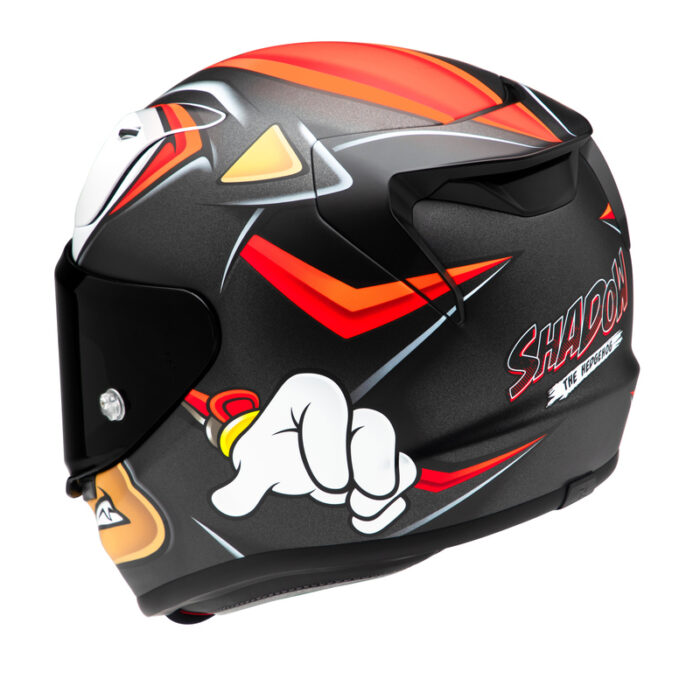 KASK HJC RPHA12 SHADOW THE HEDGEHOG - obrazek 4