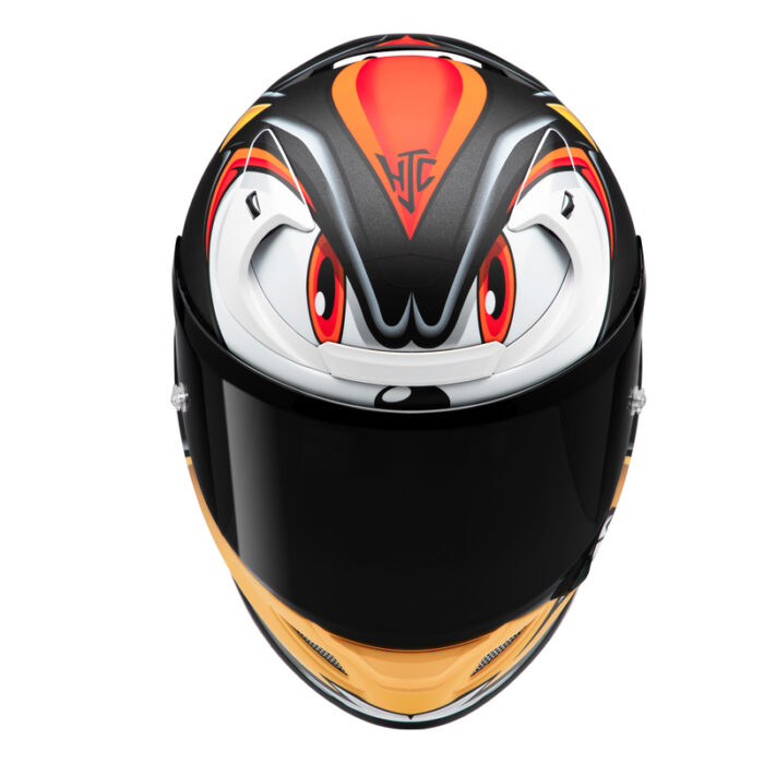KASK HJC RPHA12 SHADOW THE HEDGEHOG - obrazek 5