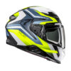 KASK HJC F71 FES YELLOW/BLUE - obrazek 5