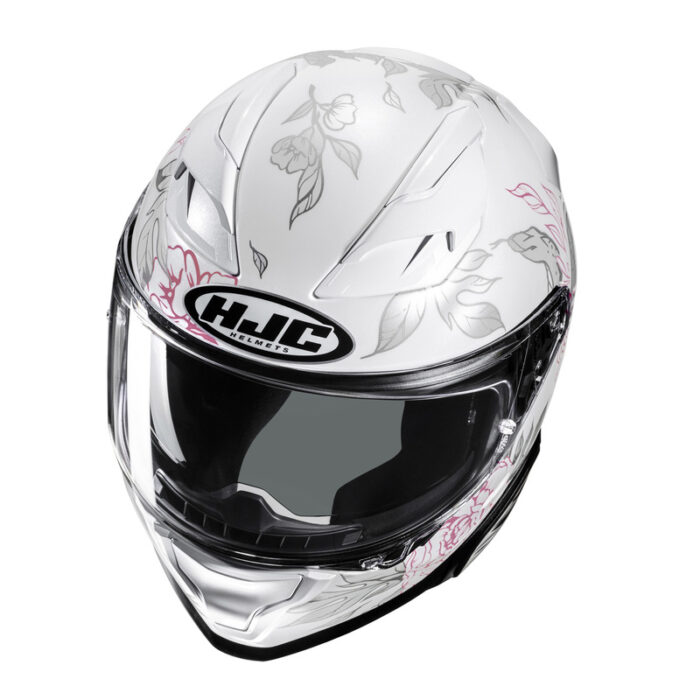 KASK HJC F71 ELIZ WHITE/PINK - obrazek 2