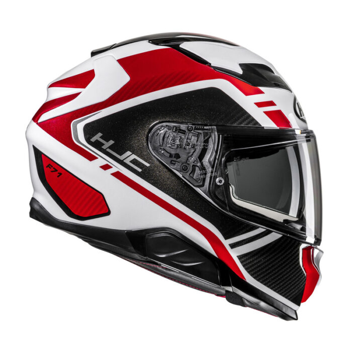 KASK HJC F71 TOZZ WHITE/RED - obrazek 5
