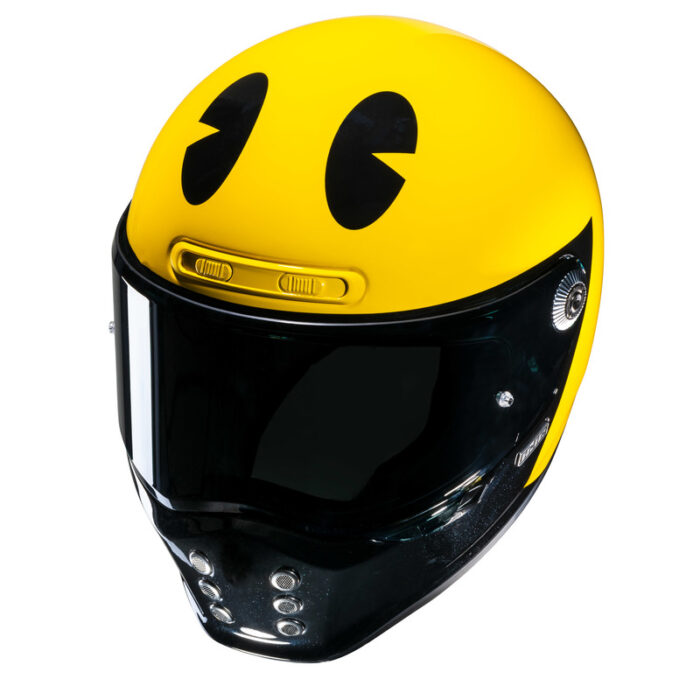 KASK HJC V10 PAC-MAN BANDAI NAMCO YELLOW - obrazek 2