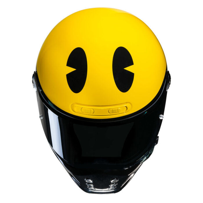KASK HJC V10 PAC-MAN BANDAI NAMCO YELLOW - obrazek 4