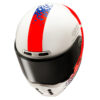 KASK HJC V10 FQ20 RETRO WHITE/RD/BLUE - obrazek 2
