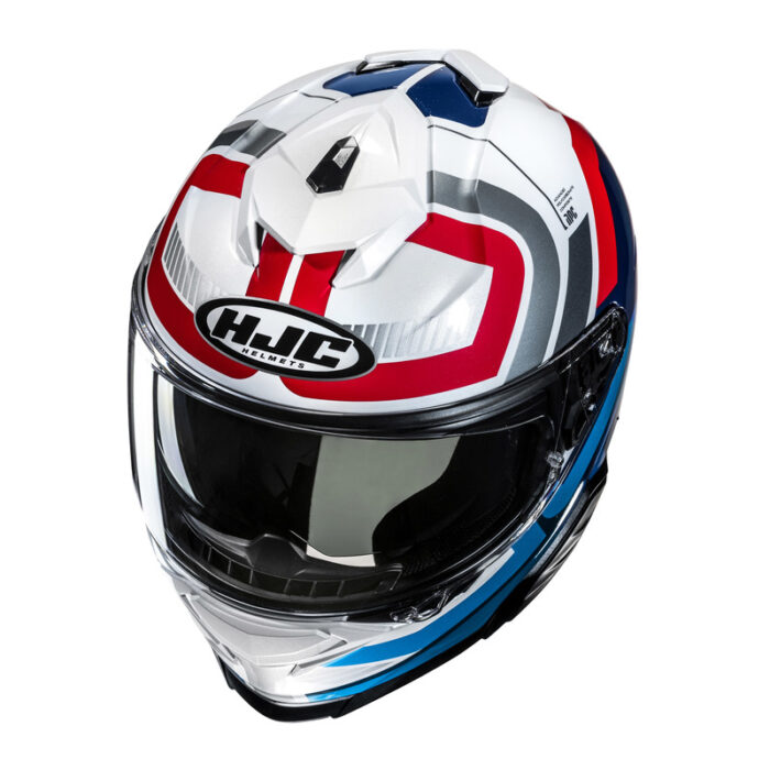 KASK HJC I71 VIZ BLUE/RED - obrazek 2