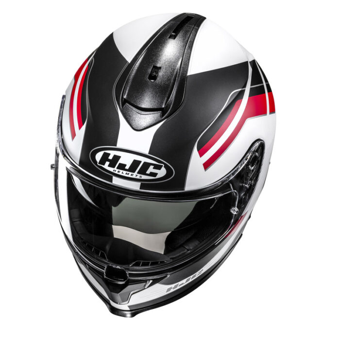 KASK HJC C70N BELIS BLACK/WHITE - obrazek 2