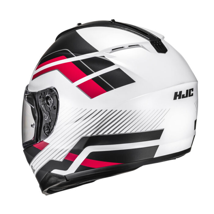 KASK HJC C70N BELIS BLACK/WHITE - obrazek 3