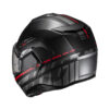 KASK HJC I100 SYSMA BLACK/RED - obrazek 2