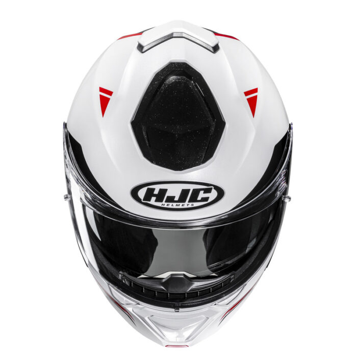KASK HJC I91 TRICUS WHITE/RED - obrazek 4