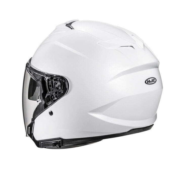 KASK HJC I31 SOLID PEARL WHITE - obrazek 3