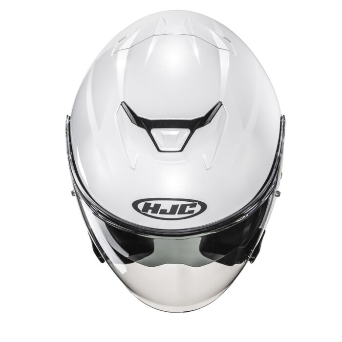 KASK HJC I31 SOLID PEARL WHITE - obrazek 4