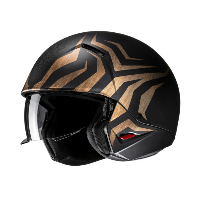 KASK HJC I20 THORN BLACK/GOLD - obrazek 2