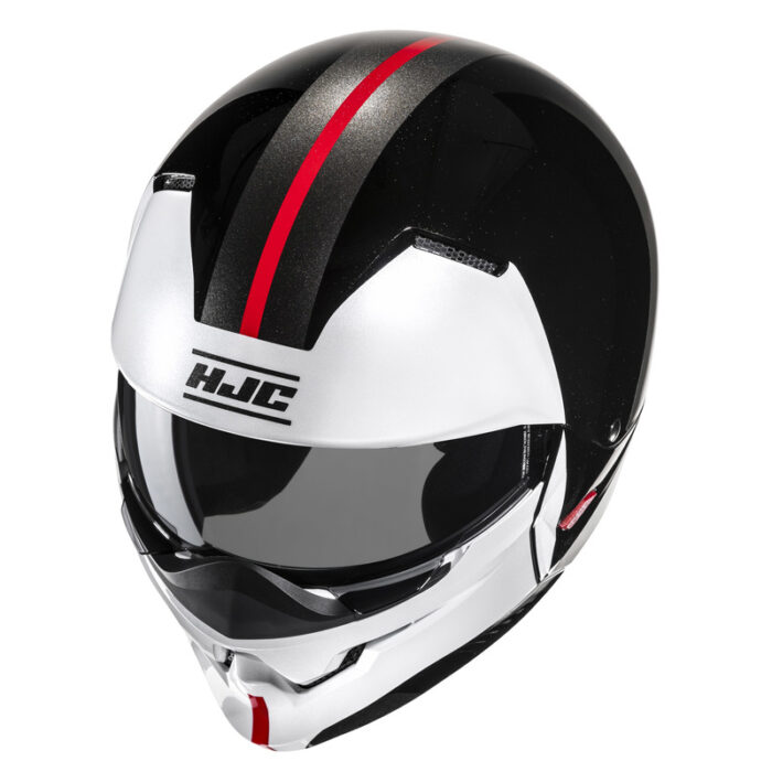 KASK HJC I20 VENA BLACK/WHITE - obrazek 3