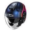 KASK HJC I40N LINIA BLUE/PINK - obrazek 2